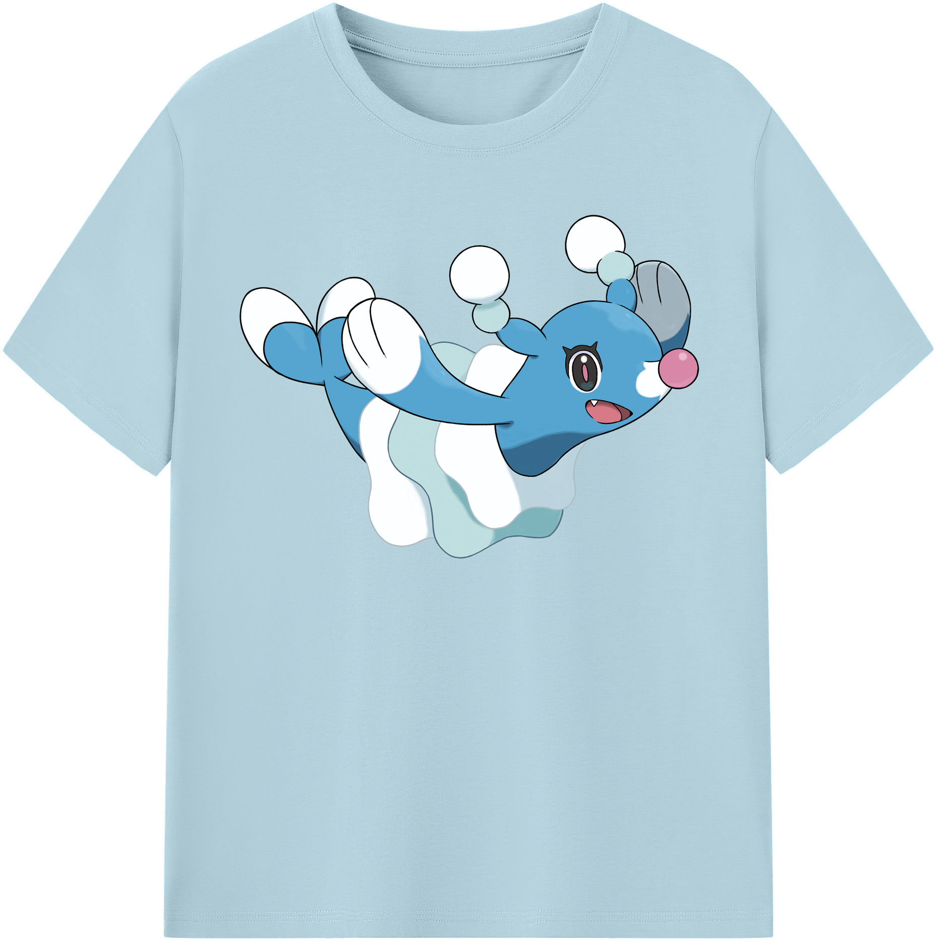 （画像用） ポケットモンスター Pokémon 綿100％半袖Tシャツ（フロントプリント）